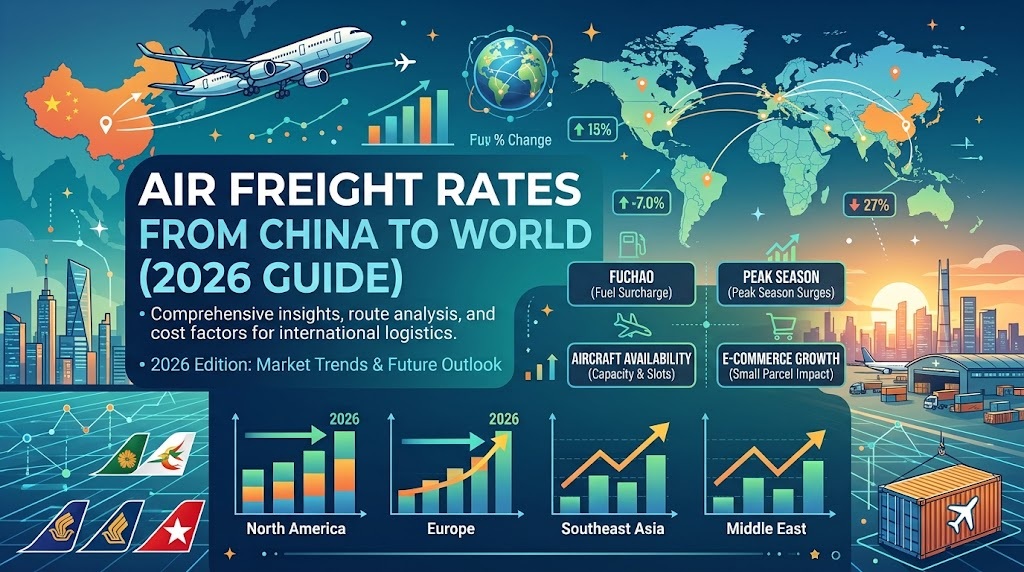 Air Freight Rates from China to World (2026 Guide)